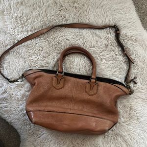 Leather Purse with Removable Strap